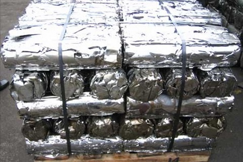 Alüminyum balya ingot hurdası